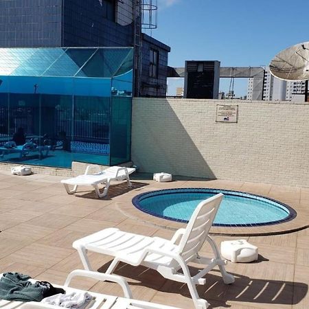 Flat Completo Novo A 350M Da Praia Com Piscina São Vicente エクステリア 写真